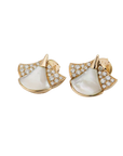 Bulgari Divas Dream Ohrstecker mit Brillant und Perlmutt in 750/18K Rosegold