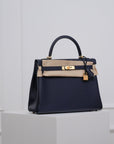 Hermès Kelly 32 Retourne aus Togo Leder
