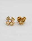 Bulgari Fiorever Ohrstecker mit Brillant Besatz in 750/18K Rosegold / UVP.: 11.500,-€