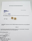 Bulgari Fiorever Ohrstecker mit Brillant Besatz in 750/18K Rosegold / UVP.: 11.500,-€