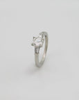 Bulgari Griffe Diamanti Solitärring mit 1,30ct Diamant in 950`er Platin Gr. 56