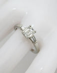 Bulgari Griffe Diamanti Solitärring mit 1,30ct Diamant in 950`er Platin Gr. 56