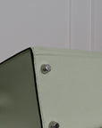 Hermès Kelly 28 Sellier aus Epsom Leder mit Palladium Beschlägen in Vert Fizz