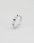 Cartier Love Ring, kleines Modell mit einem Diamanten in 750/18K Weißgold Gr. 53