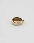 Cartier Trinity Ring kleines Modell in 750/18K Gold Gr. 44