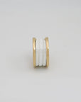 Bvlgari B-Zero 1, Ring in 750/18K Rosegold Keramik Gr. 56 mit Box und Papieren