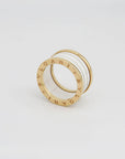 Bvlgari B-Zero 1, Ring in 750/18K Rosegold Keramik Gr. 56 mit Box und Papieren