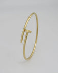 Cartier Juste un Clou Armreif kleines Modell in 750/18K Gelbgold Gr. 16