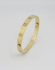 Cartier Love Armreif klassisches Modell in 750/18K Gelbgold Gr. 17
