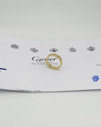 Cartier Love Ring, kleines Modell mit einem Diamanten in 750/18K Gelbgold Gr. 51