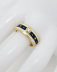 Faberge Ring mit 0,10ct Brillant in 750/18K Gelbgold Gr. 54 Limitiert auf 300