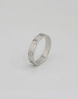 Cartier Love Ring, kleines Modell in 750/18K Weißgold Gr. 50