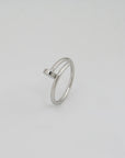 Cartier Juste un Clou Ring, kleines Modell in 750/18K Weißgold Gr. 53