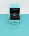 Tiffany & Co. Ring Solitärring mit 0,45ct H-vs 2 Brillant in 950`er Platin