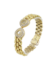 Chopard Happy Diamonds Armband mit 1,68ct FC Brillant 750/18K Gelbgold 17 cm