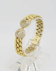 Chopard Happy Diamonds Armband mit 1,68ct FC Brillant 750/18K Gelbgold 17 cm