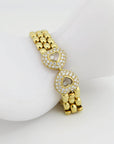 Chopard Happy Diamonds Armband mit 1,68ct FC Brillant 750/18K Gelbgold 17 cm