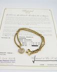 Chopard Happy Diamonds Collier mit 0,88ct FC Brillant in 750/18K Gelbgold