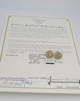 Chopard Happy Diamonds Ohrstecker mit 1,76ct FC Brillant in 750/18K Gelbgold
