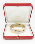 Cartier Trinity Armreif Extragrosses Modell Vintage in 750/18K Gold Gr. 19