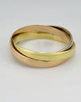 Cartier Trinity Armreif Extragrosses Modell Vintage in 750/18K Gold Gr. 19