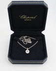 Chopard Happy Diamonds Collier mit 0,19ct FC Brillant in 750/18K Weißgold
