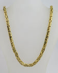 Kette Königskette in 585/14K Gelbgold Länge 70 cm / Massiv