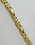 Kette Königskette in 585/14K Gelbgold Länge 70 cm / Massiv