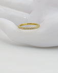 Tiffany & Co. Soleste Ring mit 0,17ct Brillant in 750/18K Gelbgold Gr. 53