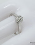 Ring Solitärring mit 0,37ct Diamant in 585/14K Gr. 57