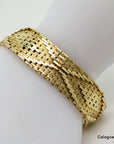Armband Teppichmuster Vintage in 750/18K Gelbgold massiv