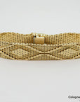 Armband Teppichmuster Vintage in 750/18K Gelbgold massiv