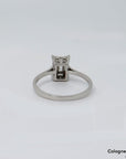 Ring Solitärring mit 0,39ct F-G/vs Diamant in 750/18K Weißgold Gr. 54