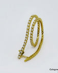 Armband Tennisarmband mit 1,88ct F-G/si Brillant in 750/18K Gelbgold 18,5cm