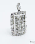 00ct TW-vsi Diamant in 900`er Platin