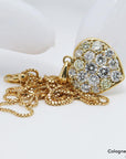 45ct W/I-si Brillant in 750/18K Gelbgold Länge 40cm