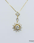 80ct TW-si Brillant in 750/18K Gelbgold Länge 40cm