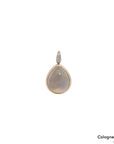 Firenze Anhänger mit Brillant und Rosenquarz Besatz in 585/14K Rosegold