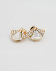 Bulgari Divas Dream Ohrstecker mit Brillant und Perlmutt in 750/18K Rosegold