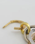 Cartier Trinity Ohrstecker Ohrhänger mit Brillant Besatz in 750/18K Gold / Vintage