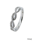 27ct G-VS Diamant in 750/18K Weißgold Gr. 54