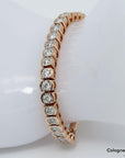 00ct W/si Brillant in 585/14K Weiß-/Rosegold 