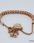 00ct W/si Brillant in 585/14K Weiß-/Rosegold 