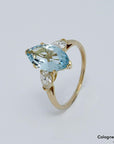 00ct Aquamarin und ca. 0