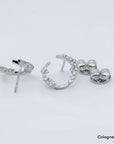 Jaibor Ohrstecker mit 0,52ct GH-si Brillant in 750/18K Weißgold