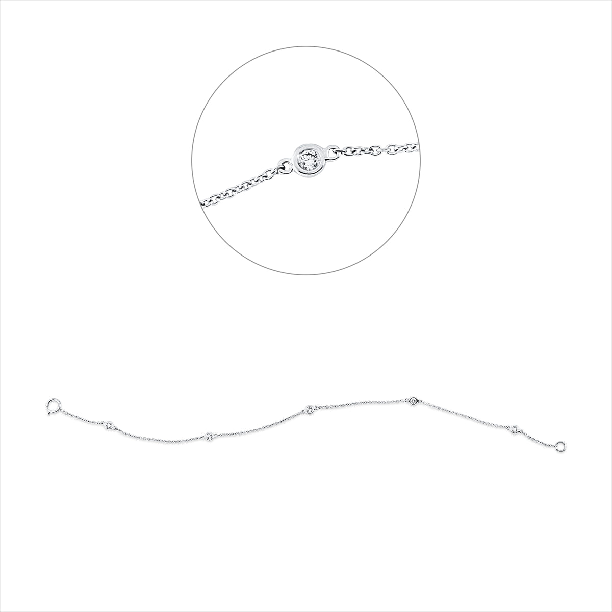 Armband 14 kt WG