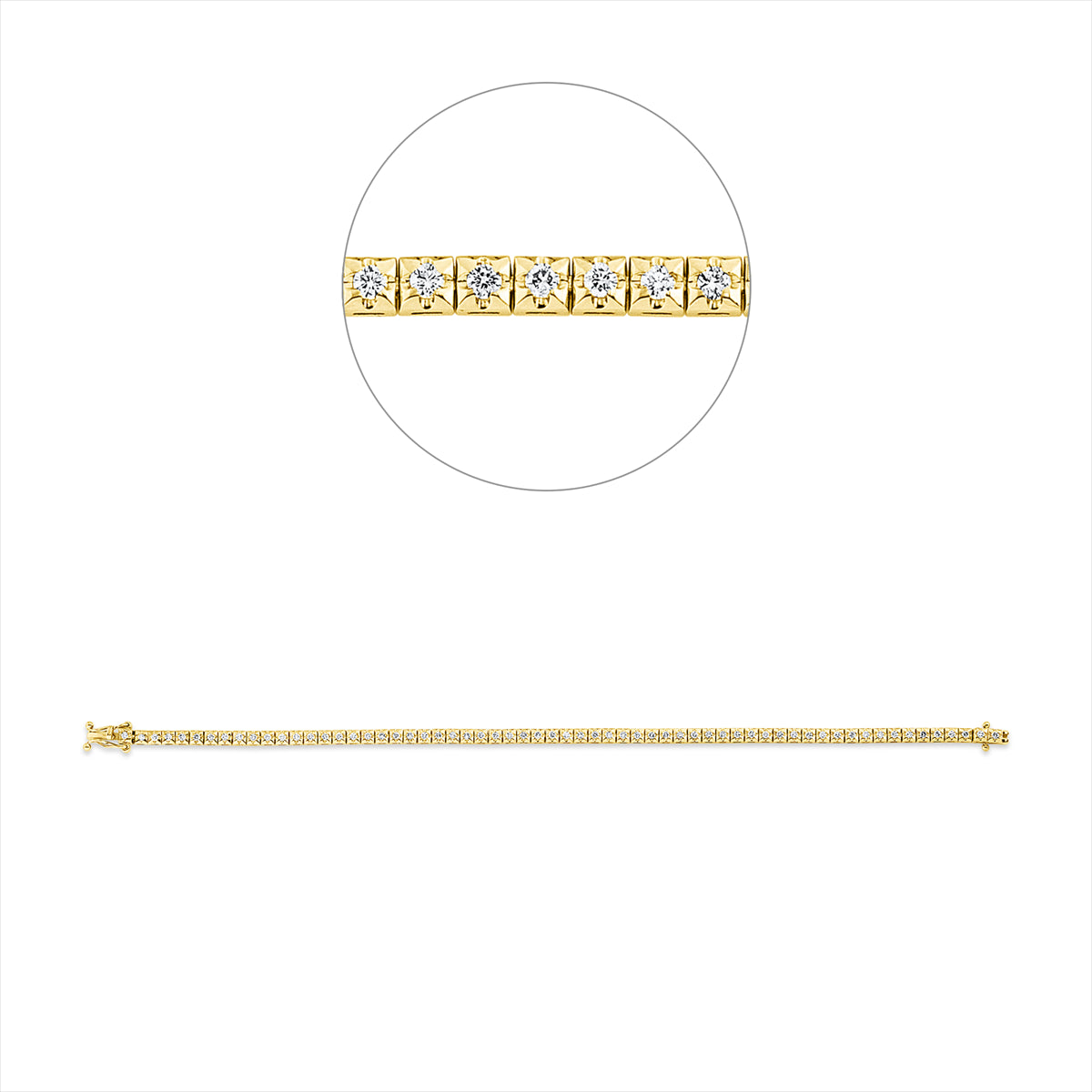 Armband 18 kt GG
