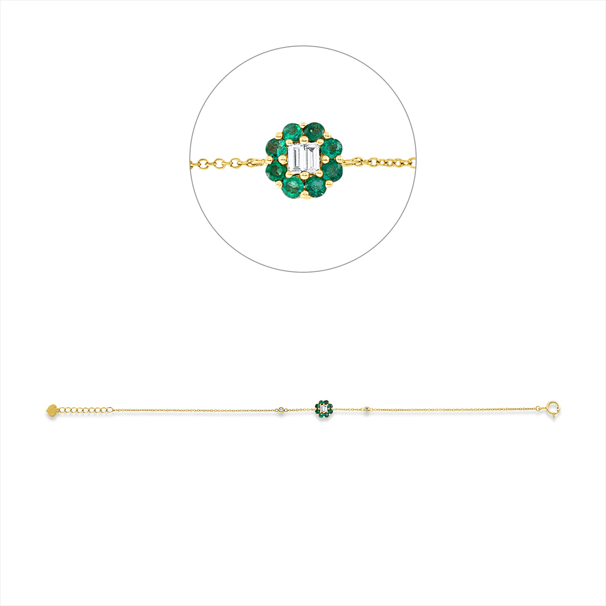 Armband 18 kt GG