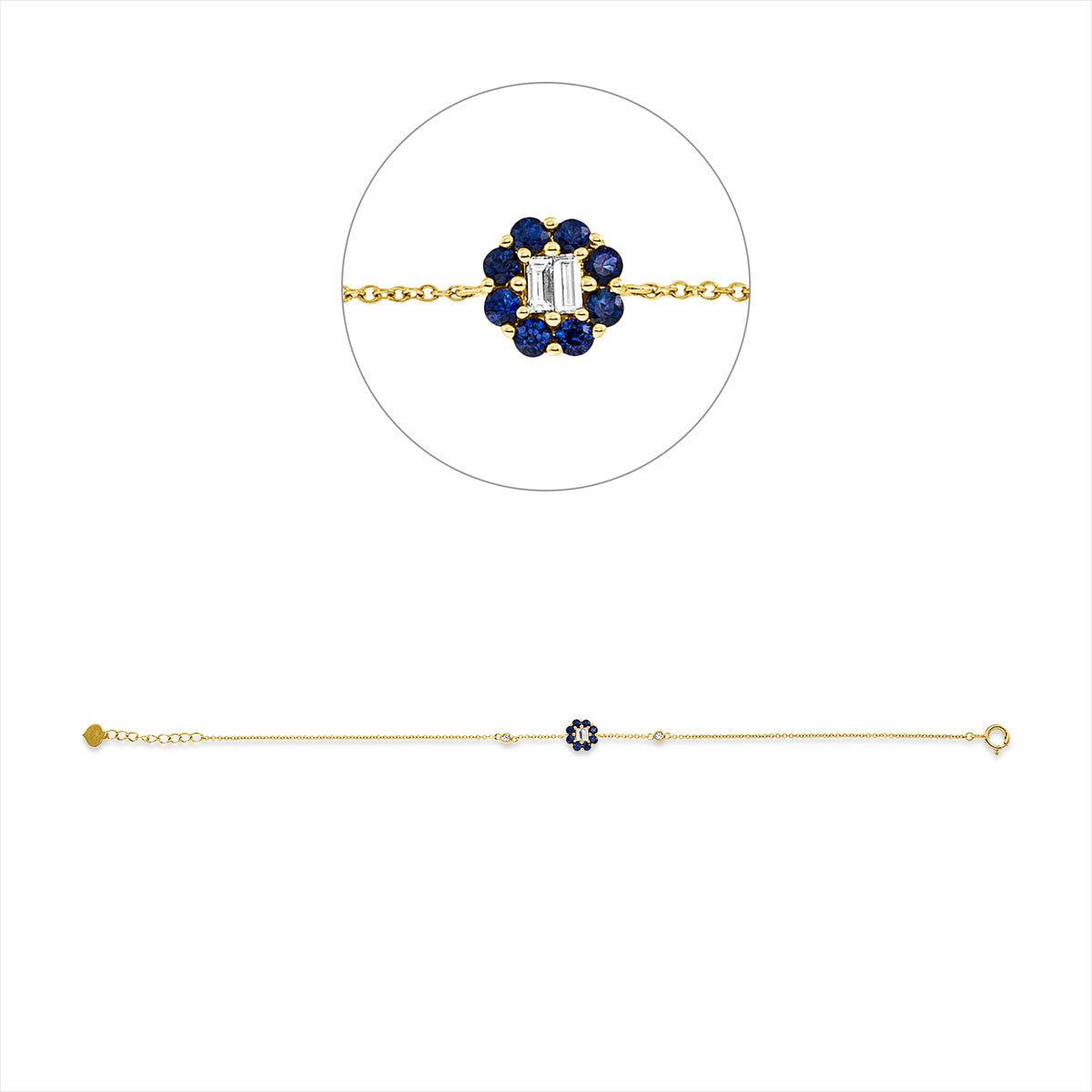 Armband 18 kt GG