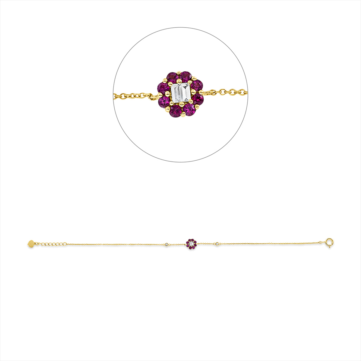 Armband 18 kt GG